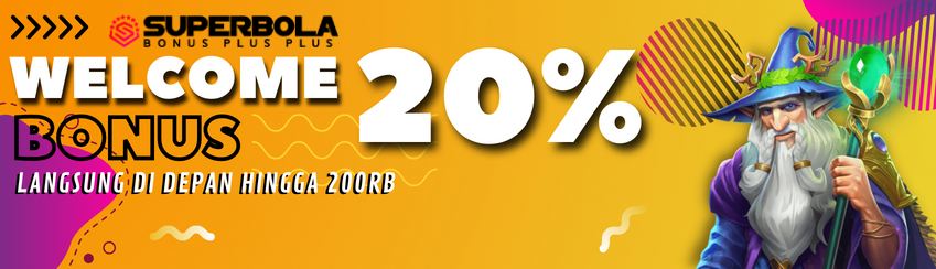 20% Bonus Member Baru